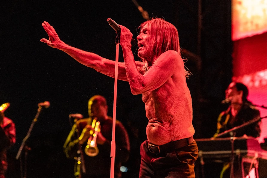 Iggy Pop at CBGB Fest at Under the K Bridge