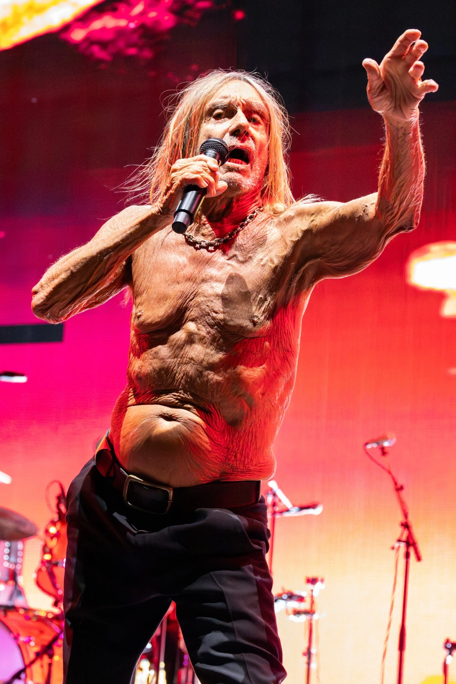 Iggy Pop at CBGB Fest at Under the K Bridge