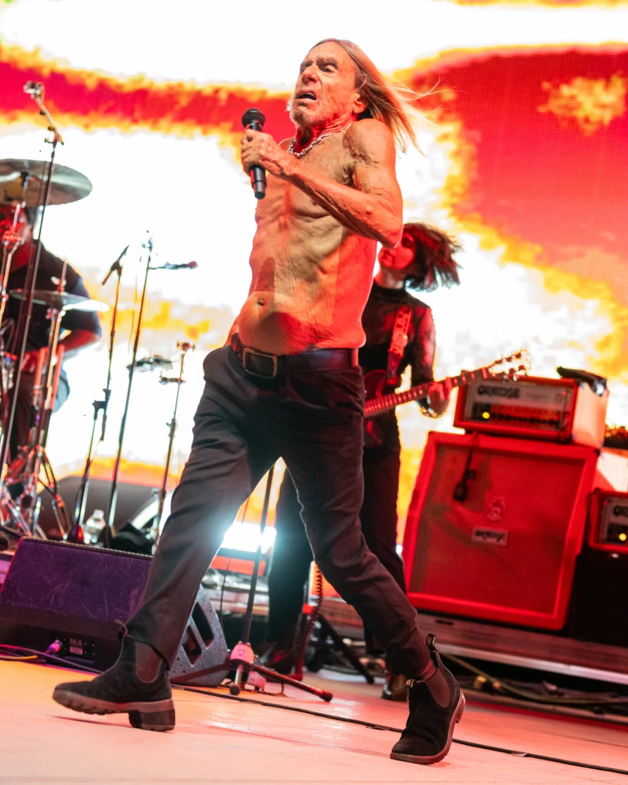 Iggy Pop at CBGB Fest at Under the K Bridge
