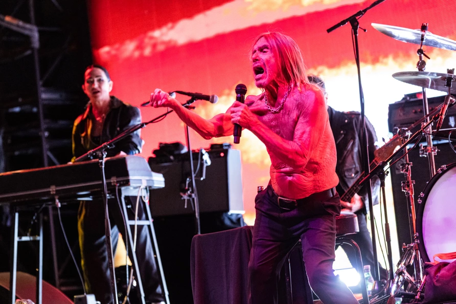 Iggy Pop at CBGB Fest at Under the K Bridge