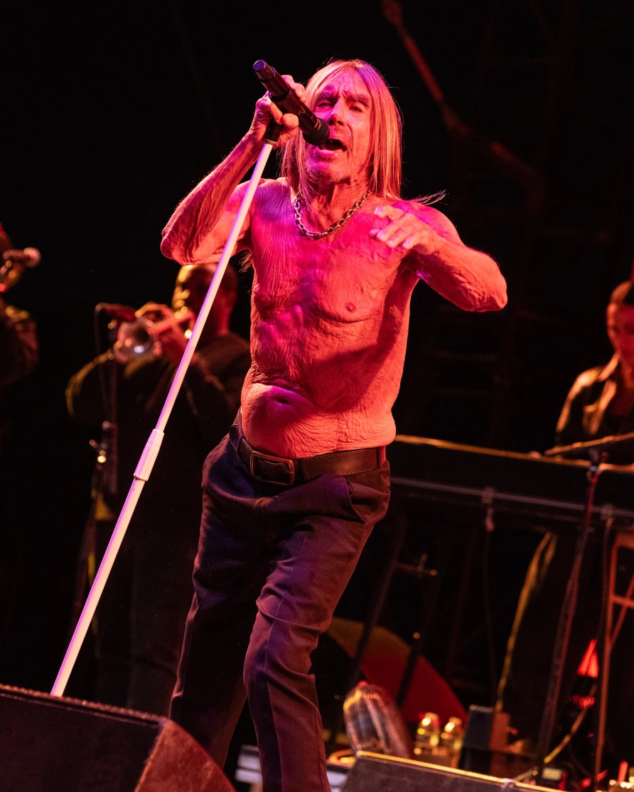 Iggy Pop at CBGB Fest at Under the K Bridge