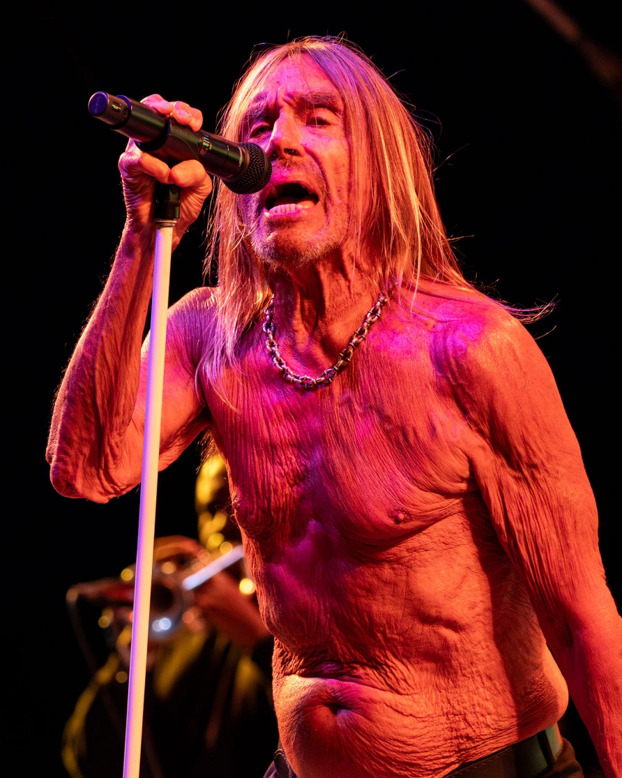 Iggy Pop at CBGB Fest at Under the K Bridge