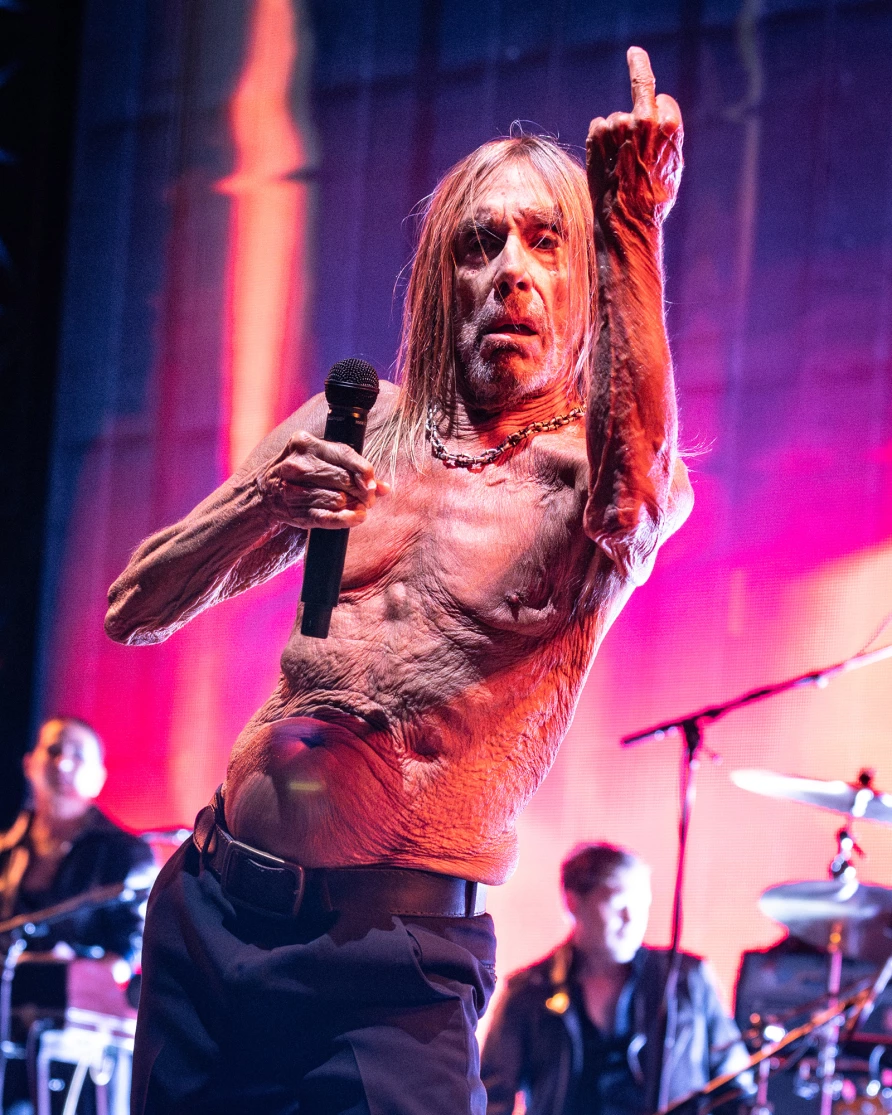Iggy Pop at CBGB Fest at Under the K Bridge