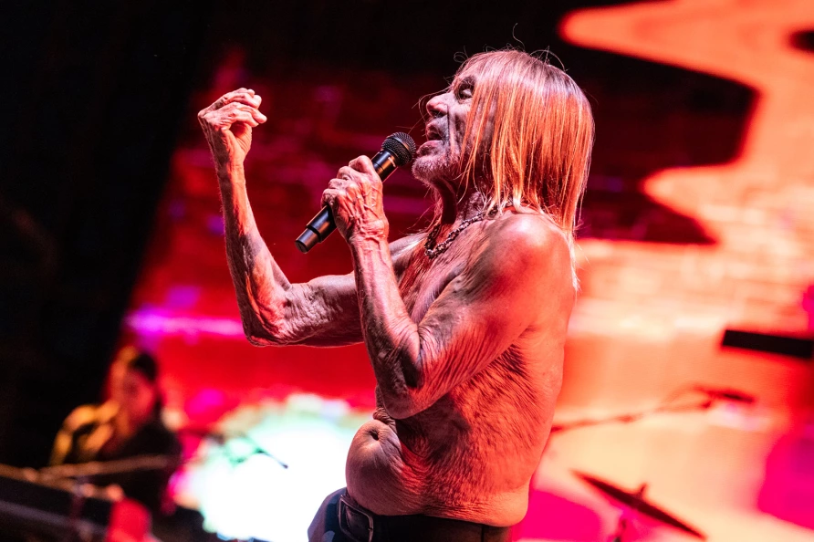 Iggy Pop at CBGB Fest at Under the K Bridge