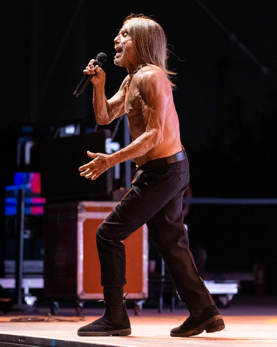 Iggy Pop at CBGB Fest at Under the K Bridge