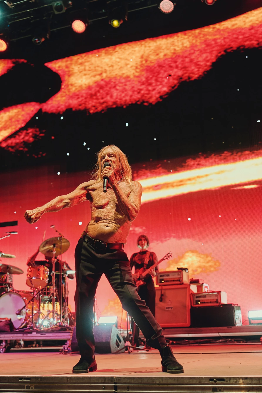 Iggy Pop at CBGB Fest at Under the K Bridge
