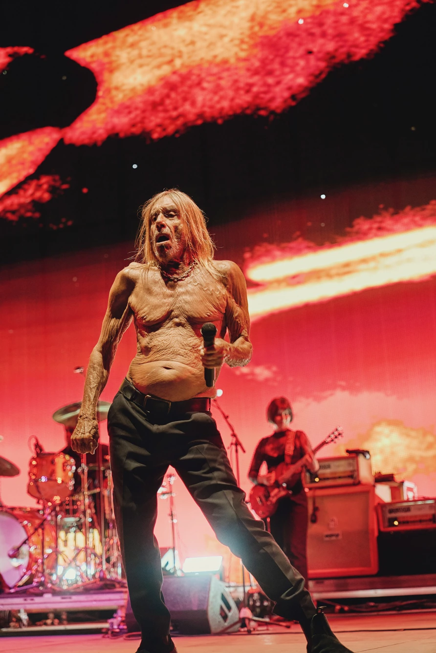 Iggy Pop at CBGB Fest at Under the K Bridge