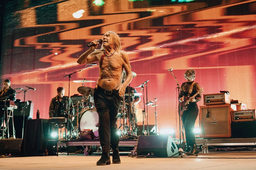 Iggy Pop at CBGB Fest at Under the K Bridge