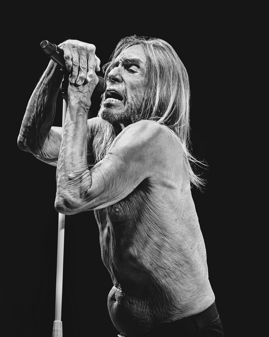 Iggy Pop at CBGB Fest at Under the K Bridge