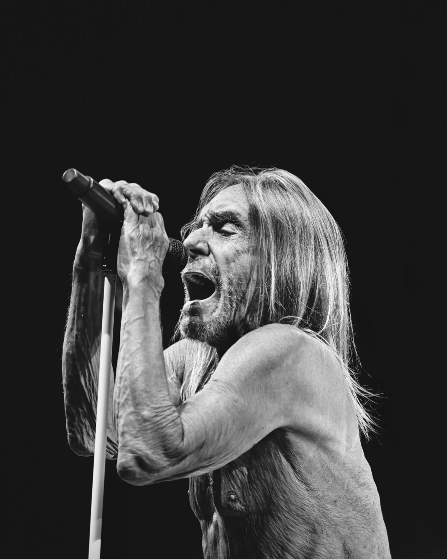 Iggy Pop at CBGB Fest at Under the K Bridge