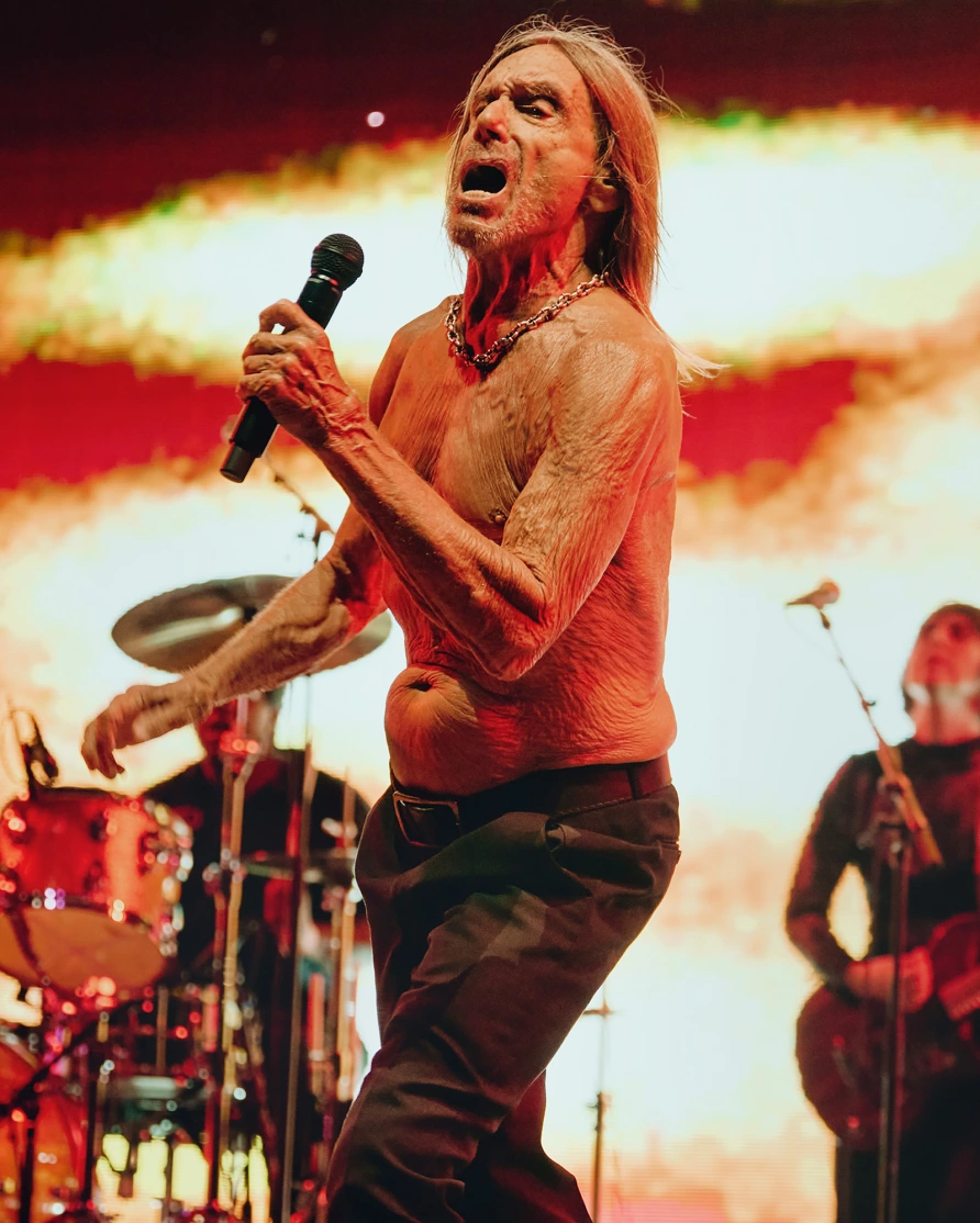 Iggy Pop at CBGB Fest at Under the K Bridge
