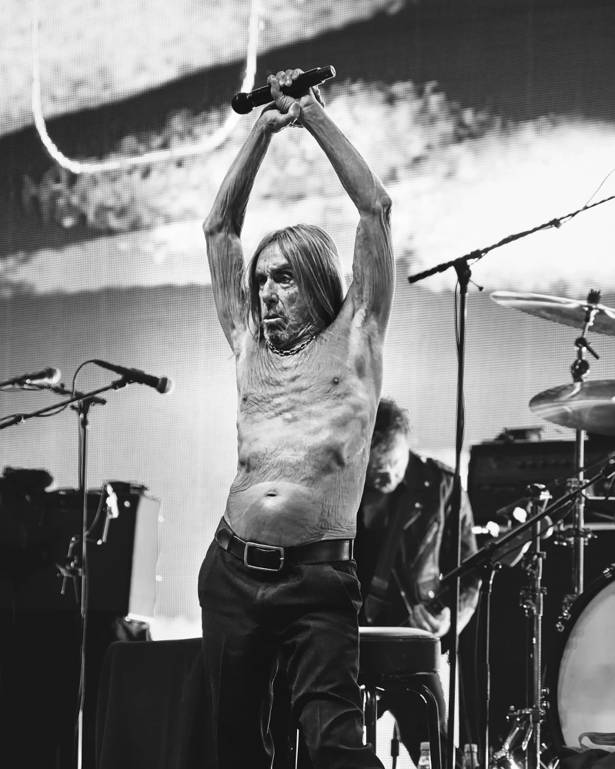 Iggy Pop at CBGB Fest at Under the K Bridge