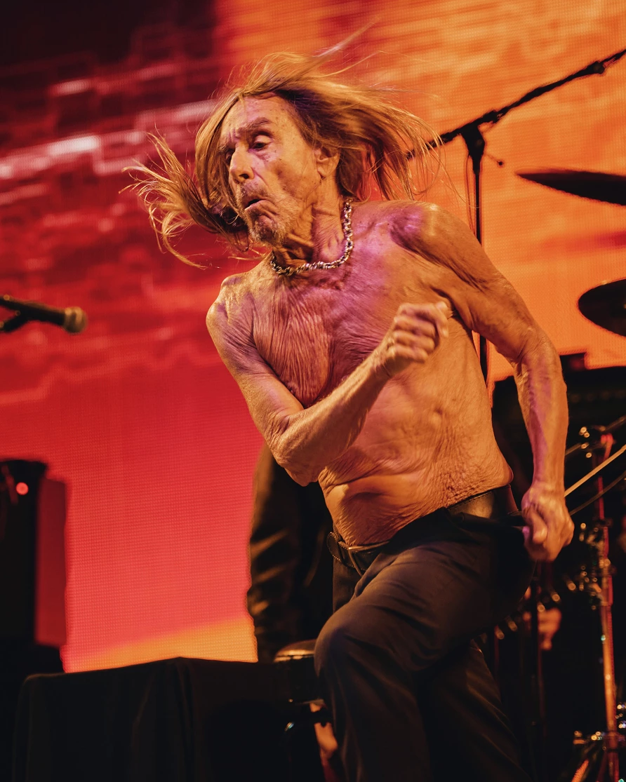 Iggy Pop at CBGB Fest at Under the K Bridge