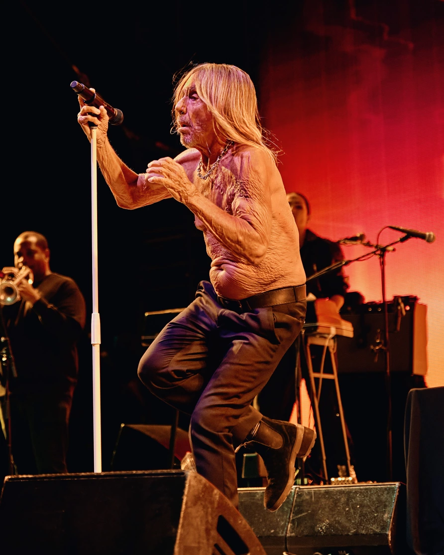 Iggy Pop at CBGB Fest at Under the K Bridge