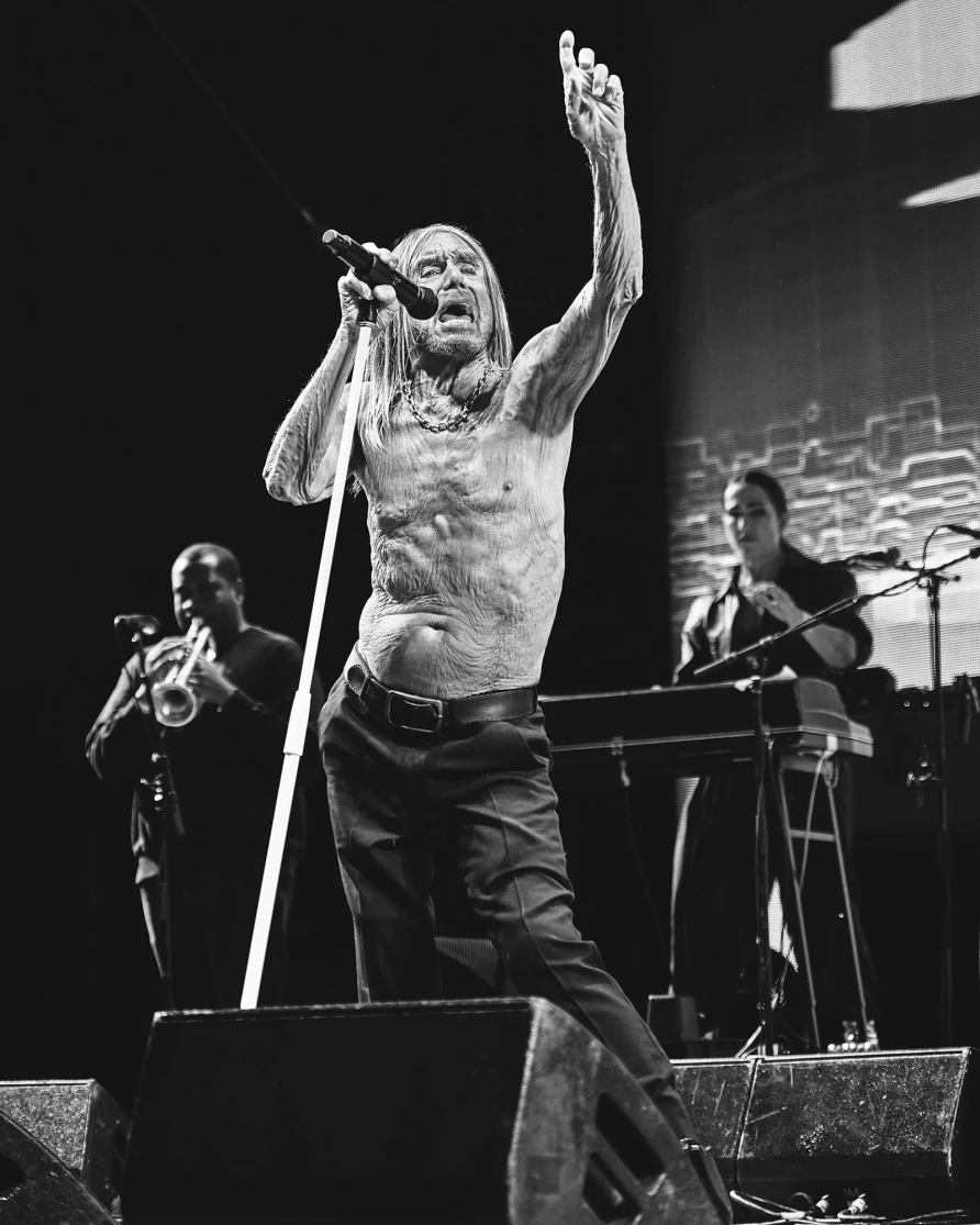 Iggy Pop at CBGB Fest at Under the K Bridge