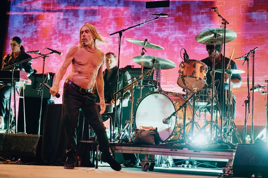 Iggy Pop at CBGB Fest at Under the K Bridge