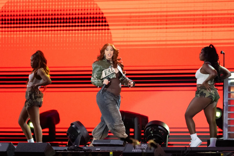 Cardi B at Global Citizen 2025