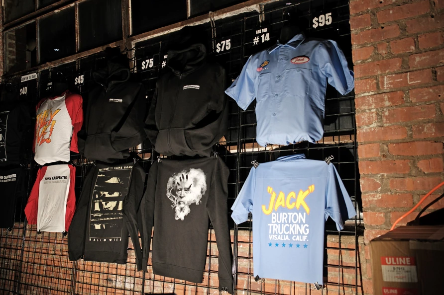 John Carpenter at Knockdown Center