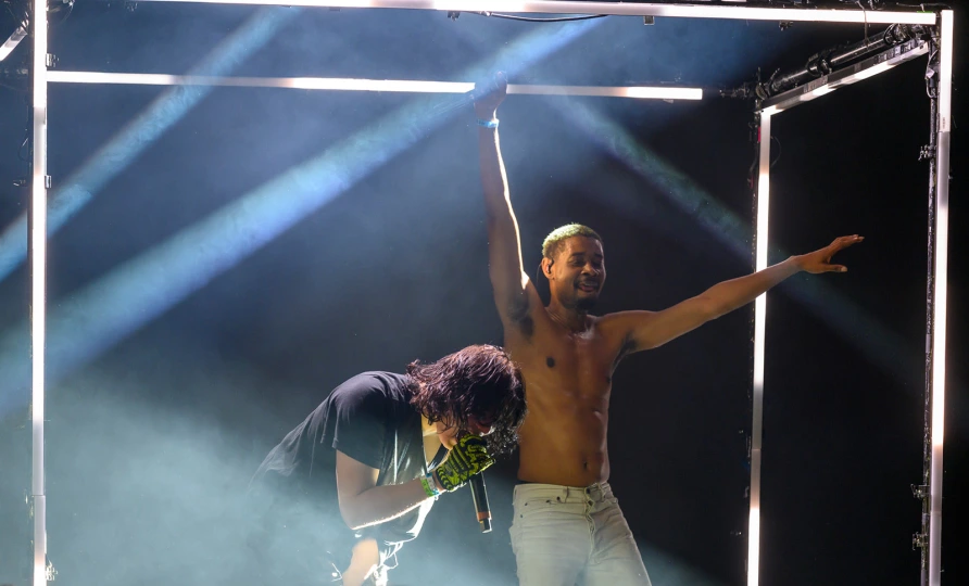 femtanyl with Danny Brown at Warsaw