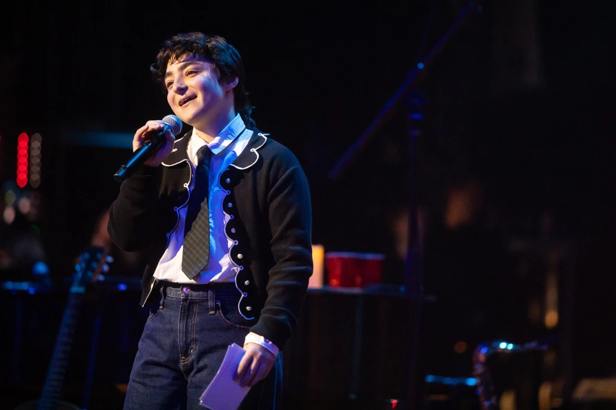 Claude at The Ally Coalition Talent Show 2025  at Skirball Center