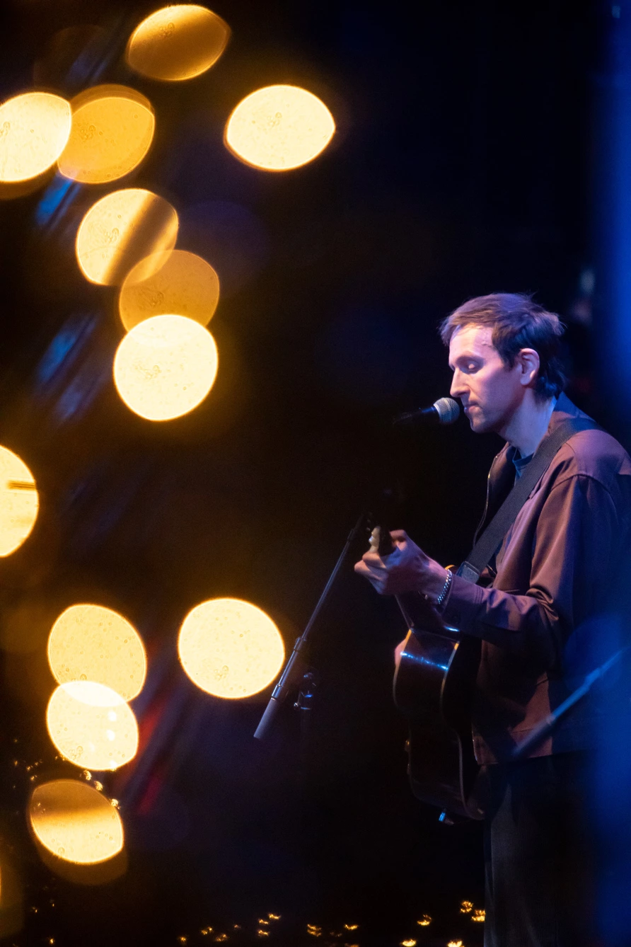 Andrew Dost at The Ally Coalition Talent Show 2025  at Skirball Center