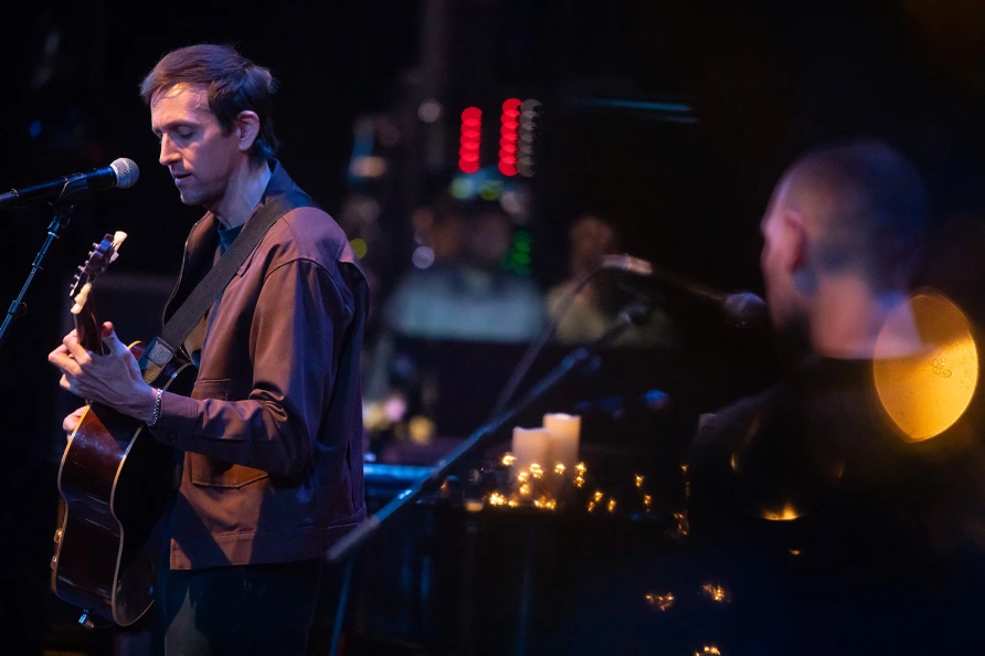 Andrew Dost at The Ally Coalition Talent Show 2025  at Skirball Center