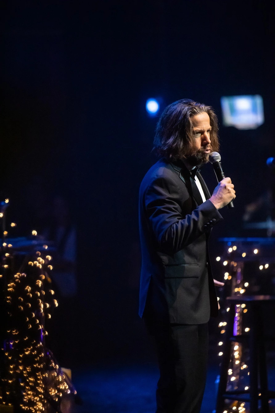 Chris Laker at The Ally Coalition Talent Show 2025  at Skirball Center