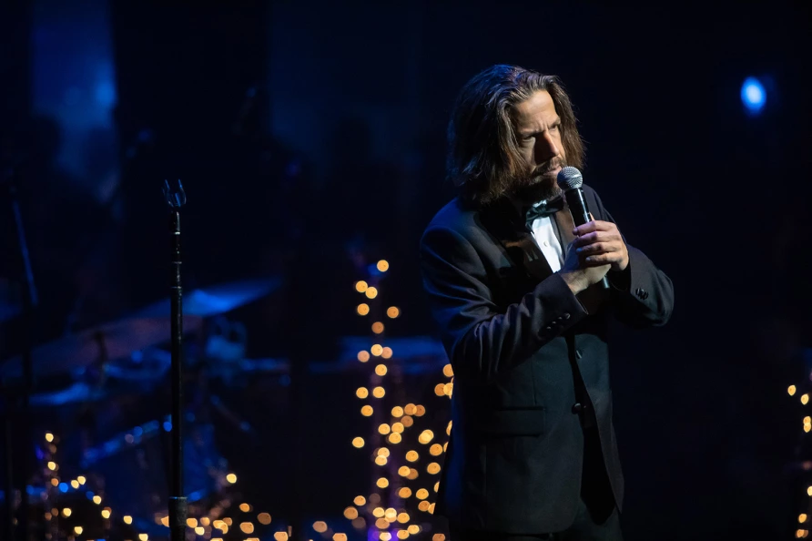 Chris Laker at The Ally Coalition Talent Show 2025  at Skirball Center