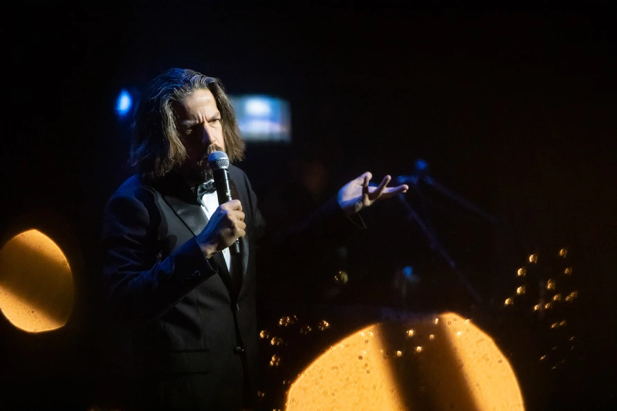 Chris Laker at The Ally Coalition Talent Show 2025  at Skirball Center