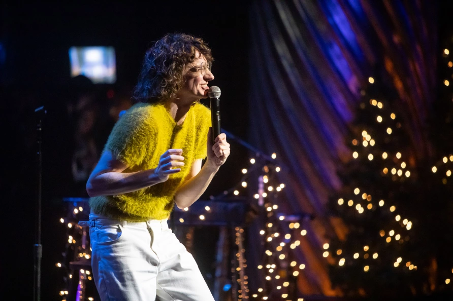 Chris Fleming at The Ally Coalition Talent Show 2025  at Skirball Center