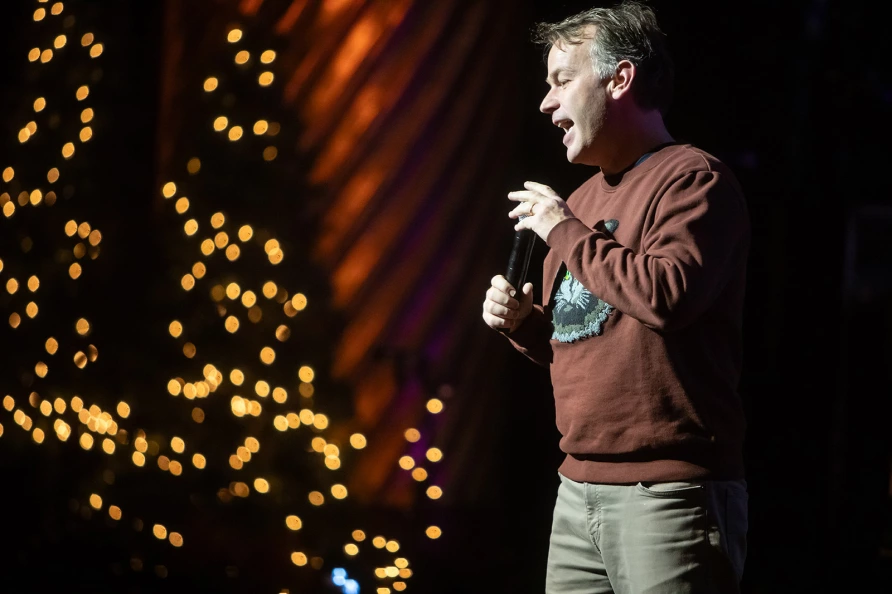 Mike Birbiglia at The Ally Coalition Talent Show 2025  at Skirball Center