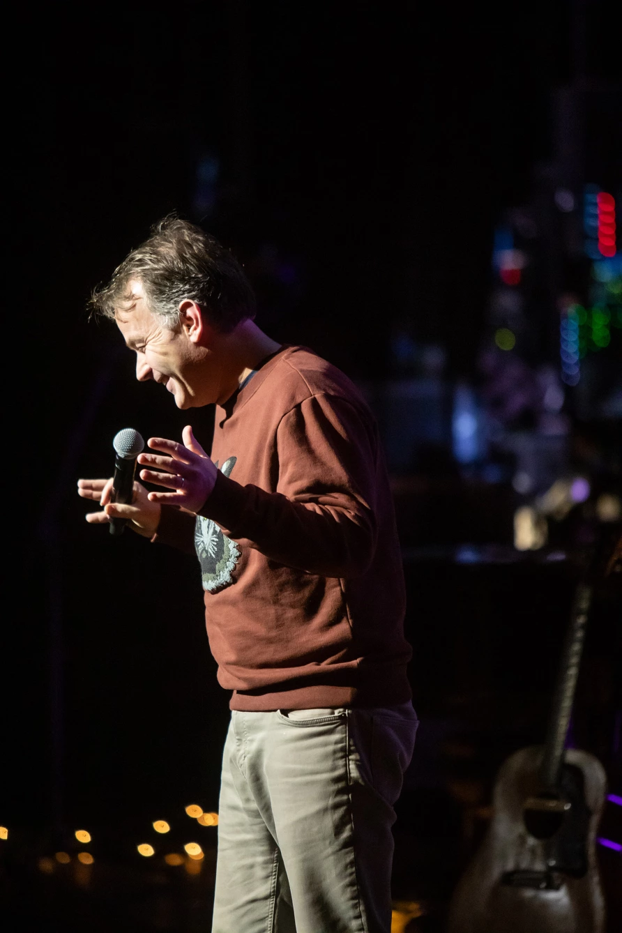 Mike Birbiglia at The Ally Coalition Talent Show 2025  at Skirball Center
