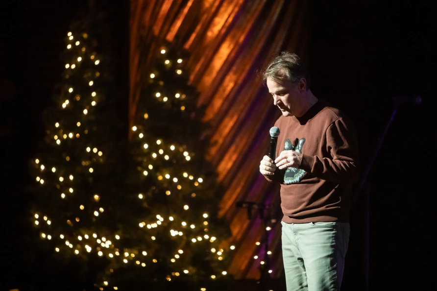 Mike Birbiglia at The Ally Coalition Talent Show 2025  at Skirball Center