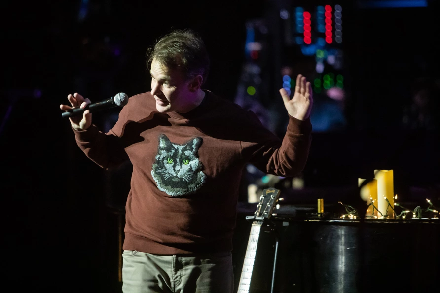 Mike Birbiglia at The Ally Coalition Talent Show 2025  at Skirball Center