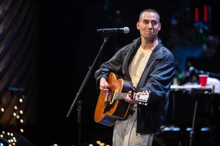 Bleachers at The Ally Coalition Talent Show 2025  at Skirball Center