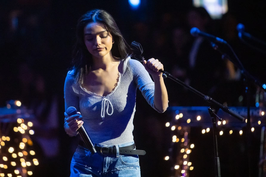 Rachel Zegler at The Ally Coalition Talent Show 2025  at Skirball Center