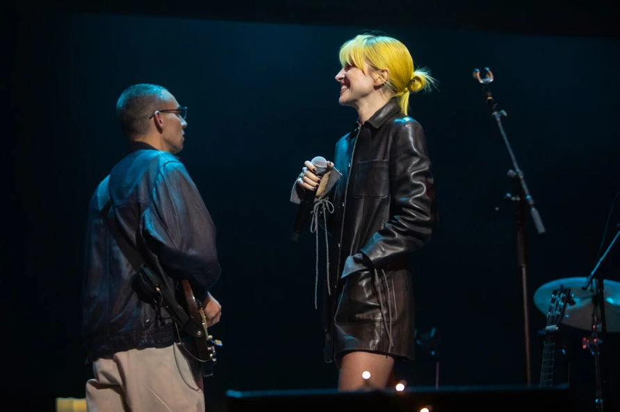 Hayley Williams with Bleachers at The Ally Coalition Talent Show 2025  at Skirball Center
