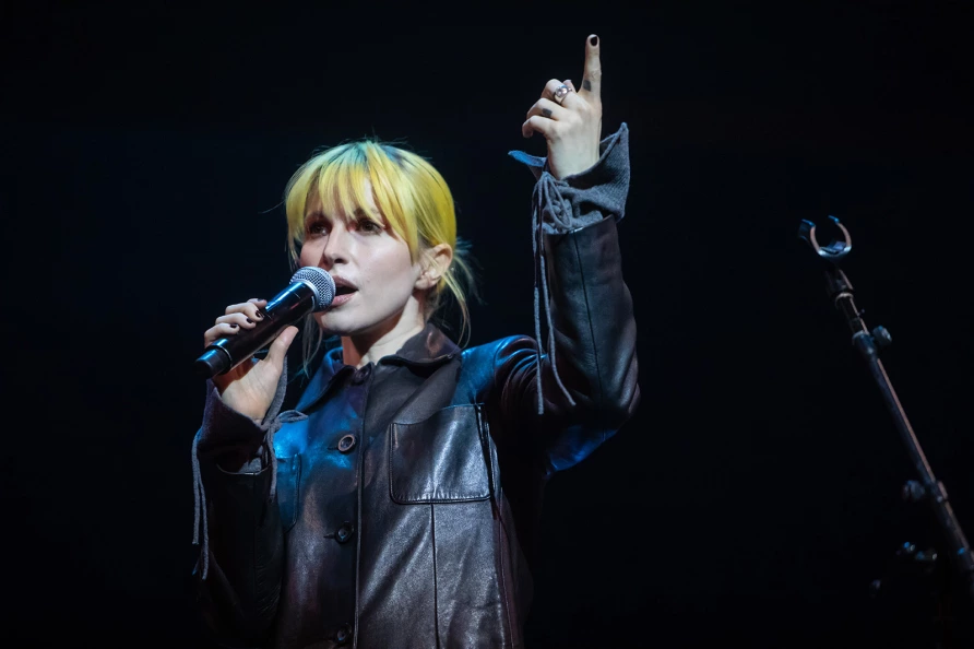 Hayley Williams with Bleachers at The Ally Coalition Talent Show 2025  at Skirball Center