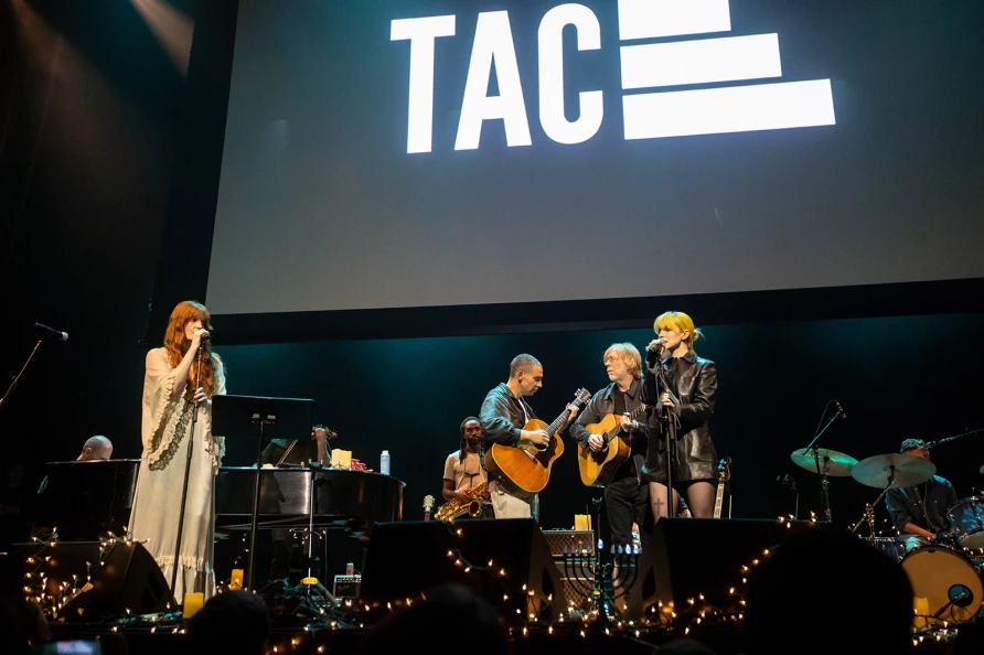 Hayley Williams, Florence Welch, Bleachers & Trey Anastasio at The Ally Coalition Talent Show 2025  at Skirball Center