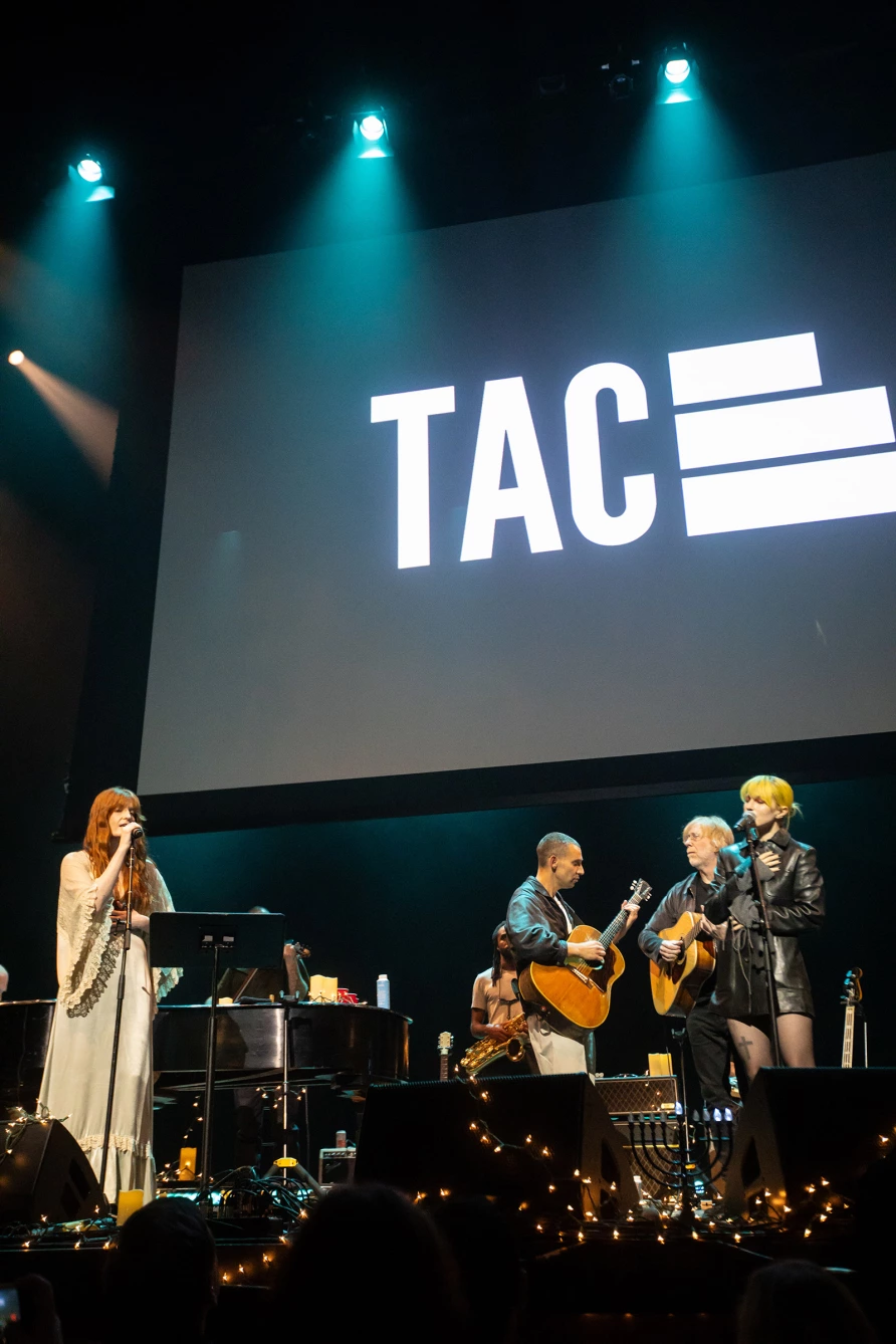 Hayley Williams, Florence Welch, Bleachers & Trey Anastasio at The Ally Coalition Talent Show 2025  at Skirball Center
