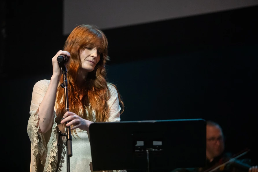Florence Welch at The Ally Coalition Talent Show 2025  at Skirball Center