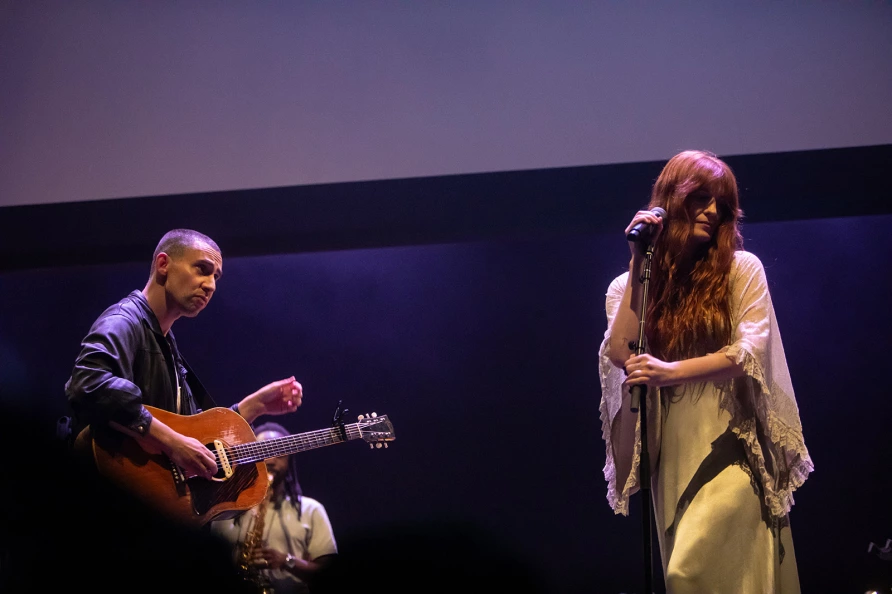 Florence Welch with Bleachers at The Ally Coalition Talent Show 2025  at Skirball Center