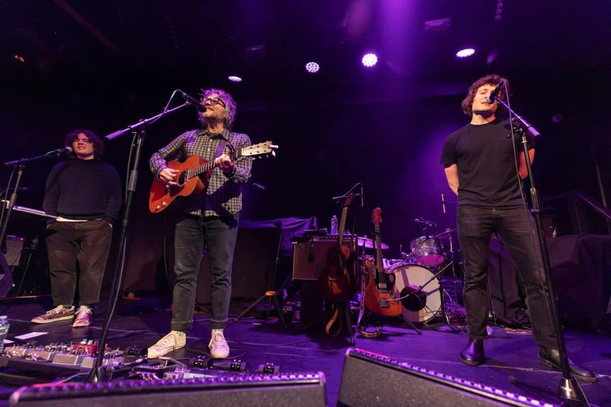 Jeff Tweedy with Spencer & Sammy Tweedy at Bowery Ballroom: Hanukkah 2025 night 6