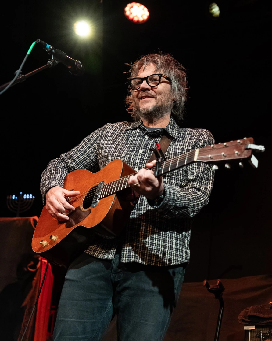 Jeff Tweedy with Spencer & Sammy Tweedy at Bowery Ballroom: Hanukkah 2025 night 6