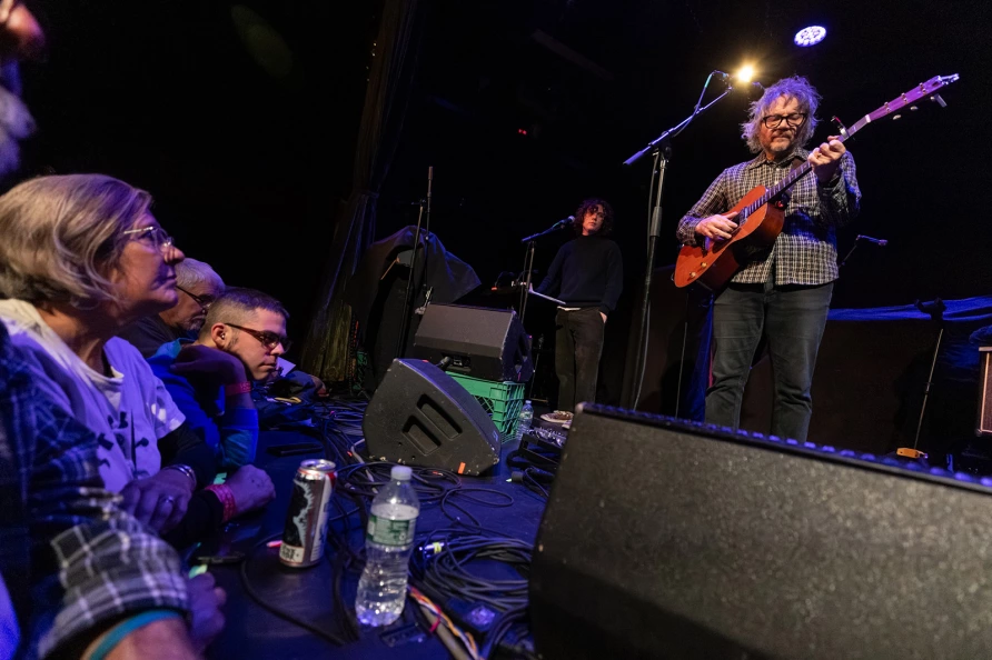Jeff Tweedy with Spencer & Sammy Tweedy at Bowery Ballroom: Hanukkah 2025 night 6