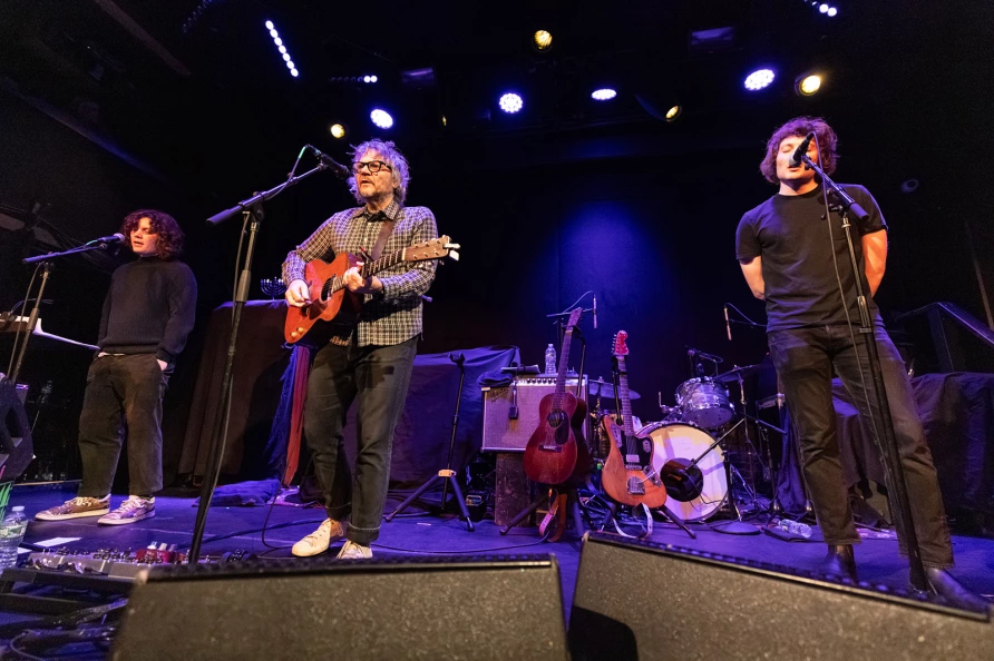 Jeff Tweedy with Spencer & Sammy Tweedy at Bowery Ballroom: Hanukkah 2025 night 6