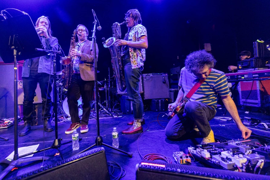 Yo La Tengo with CJ Camerieri, Mike McGinnis, and Cheryl Kingan at Bowery Ballroom: Hanukkah 2025 night 6