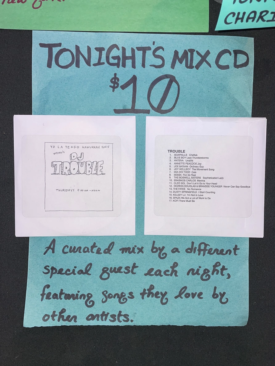 Yo La Tengo at Bowery Ballroom: Hanukkah 2025 night 6