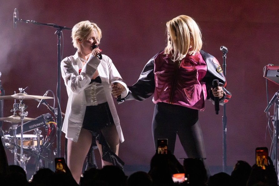 Robyn with Maluca at Brooklyn Paramount