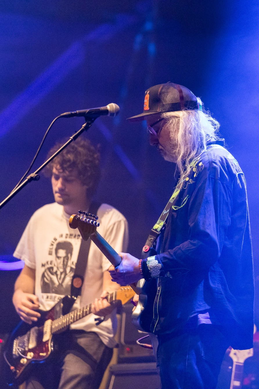 MJ Lenderman with J Mascis at Sky Blue Sky 2026